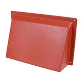 Timloc 9 x 6" Face Fit External Cowl 255x160mm Terracotta
